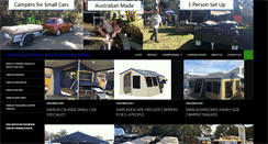 Desktop Screenshot of marlincampers.com.au